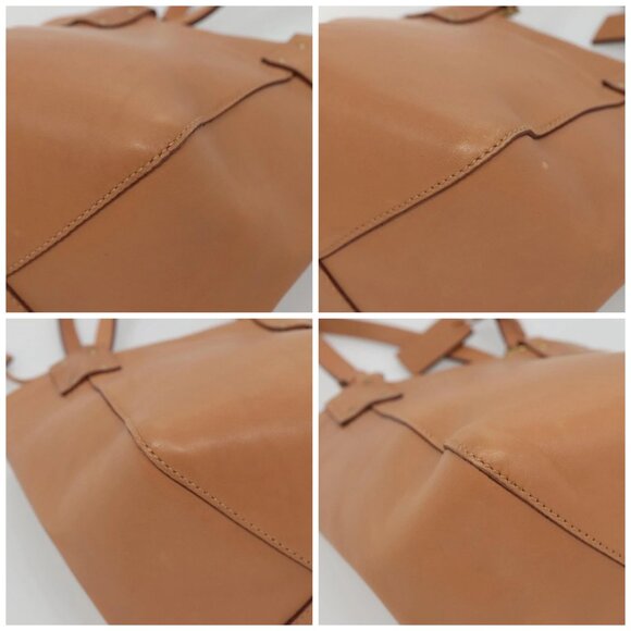 GUCCI Hand Bag Leather Beige Gold - Picture 15 of 15